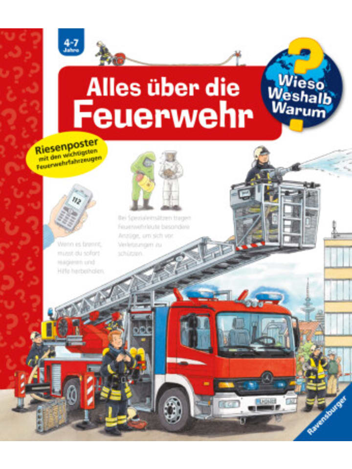 Ravensburger Verlag GmbH Buch - Wieso? Weshalb? Warum?, Band 2 - Alles über die Feuerwehr günstig kaufen onesize