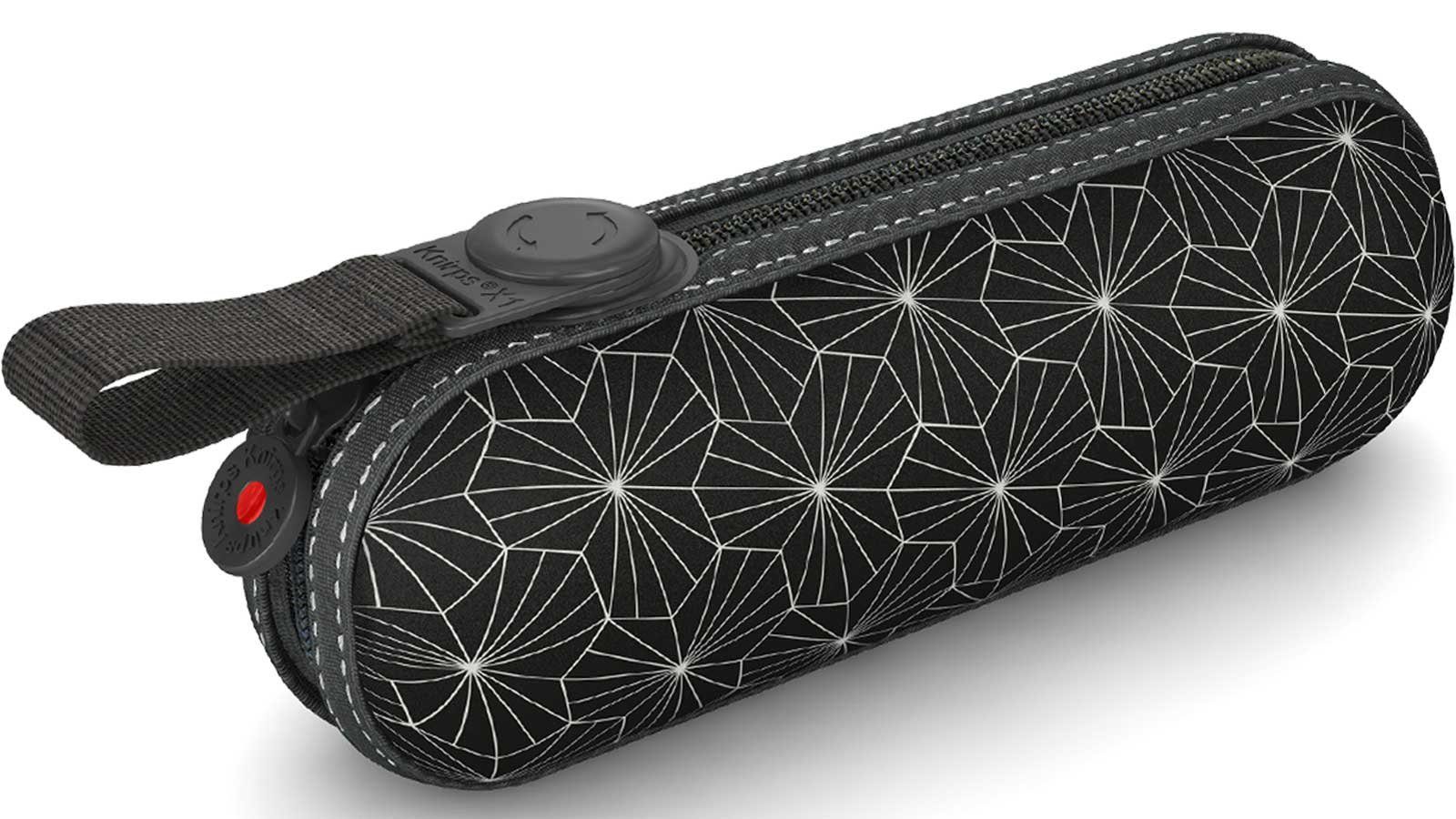 Knirps® Taschenregenschirm Super Mini X1 im Hard-Case - Lotus, der kleine, leichte, kompakte Begleiter