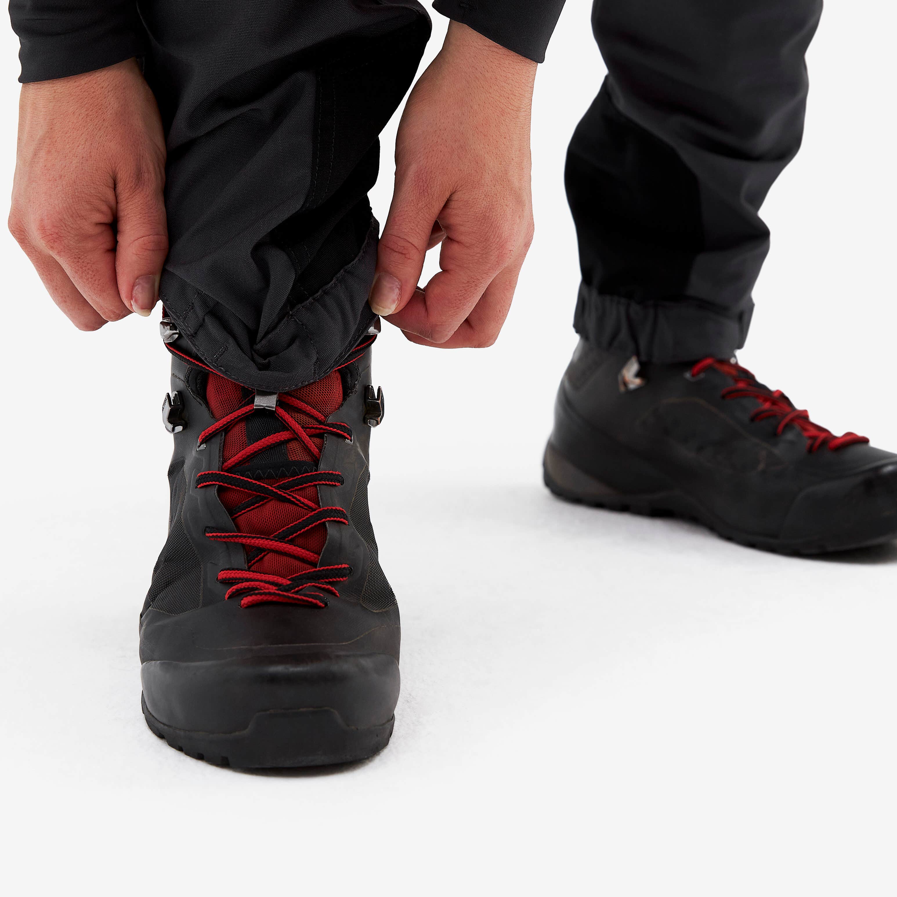 Nordwand Pro Pants Femme Gunmetal/Red