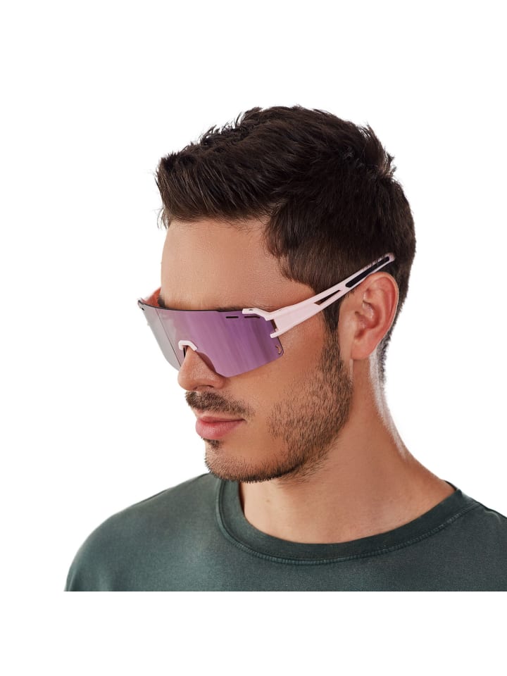 YEAZ SUNCRUISE Sport-Sonnenbrille Grün in pink / lila günstig kaufen onesize
