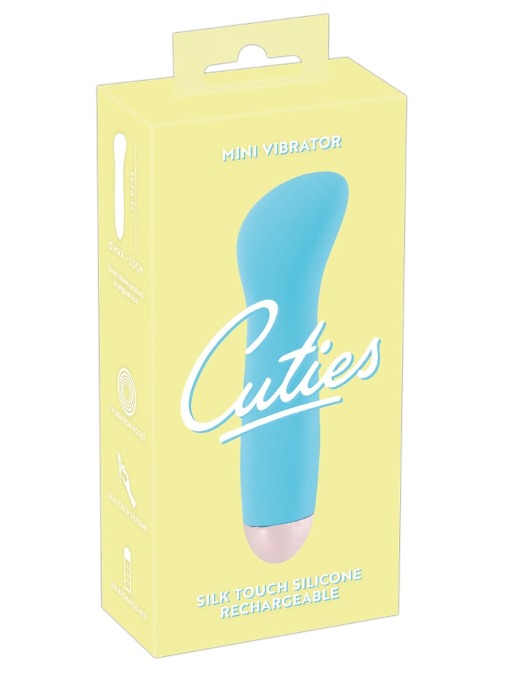 Cuties Vibrator Minivibrator in blau günstig kaufen 12,7 cm