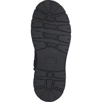 s.Oliver Schnür Boots in schwarz
