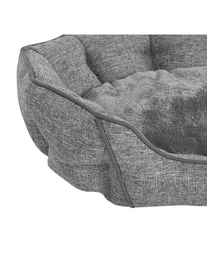 Beliani Tierbett CANDIR in Grau - (W) 65 x (H) 20 x (L) 50 cm günstig kaufen onesize