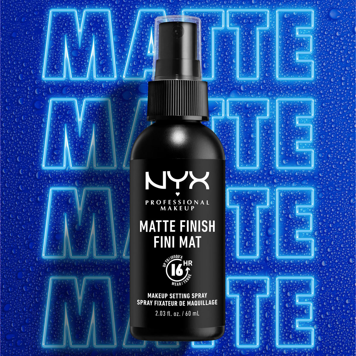 Fixierspray Matte Finish/Long Lasting  01, 60 ml