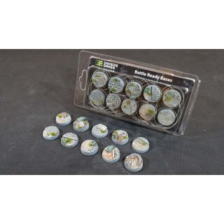 Bases Round 25 mm Battle Ready (10)