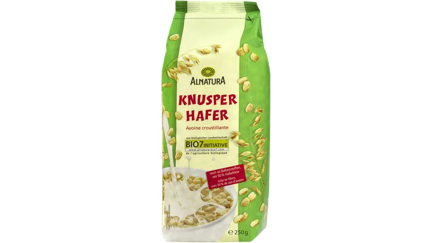 Alnatura Bio Knusper Hafer 250 g