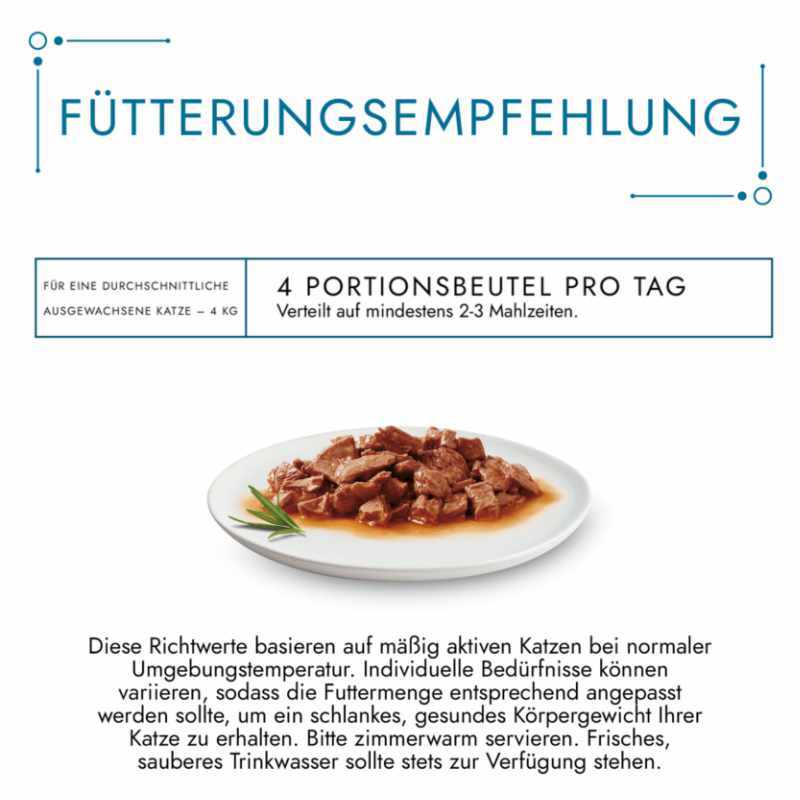 GOURMET Nassfutter GOURMET Perle Erlesene Streifen 26x85g Rind