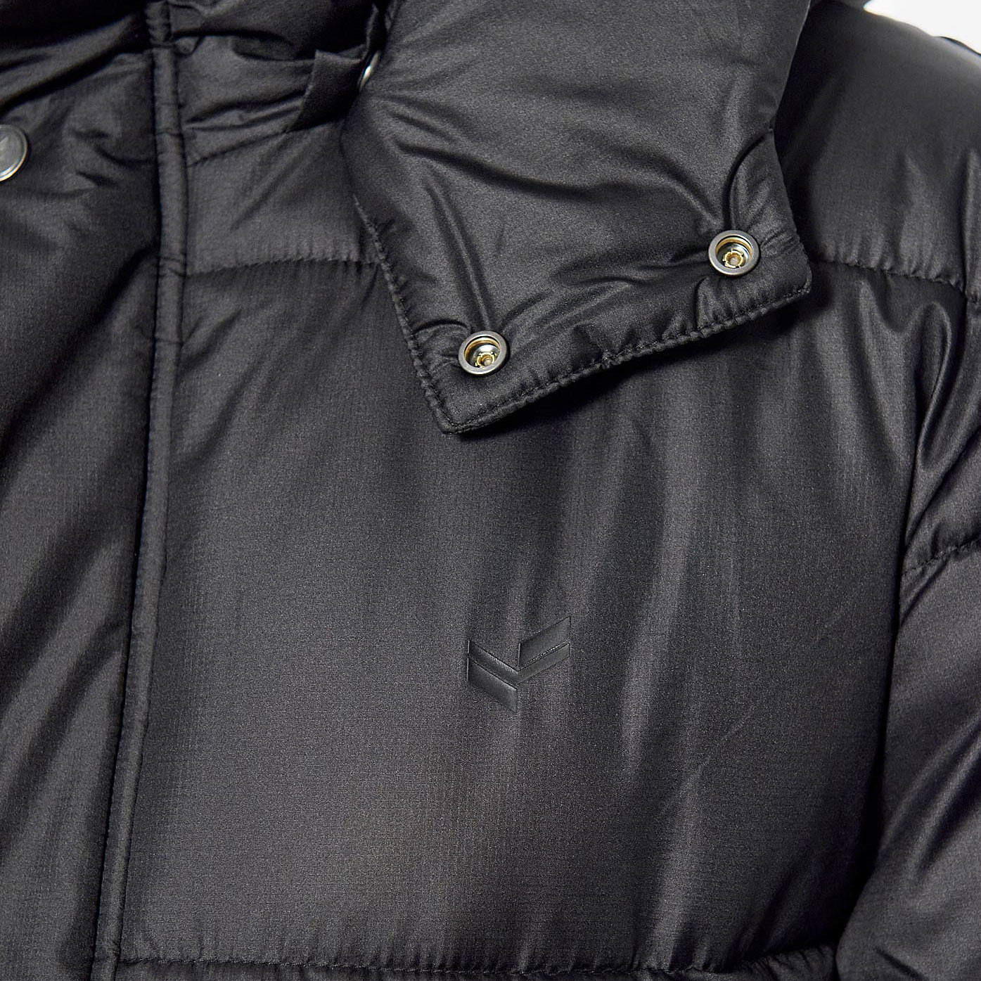 SIMON  Doudoune noire Homme en 100% polyester recyclé
