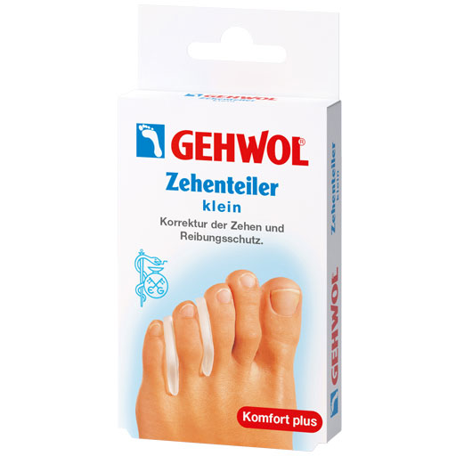 GEHWOL Polymer Gel Zehen Teiler klein  3 St