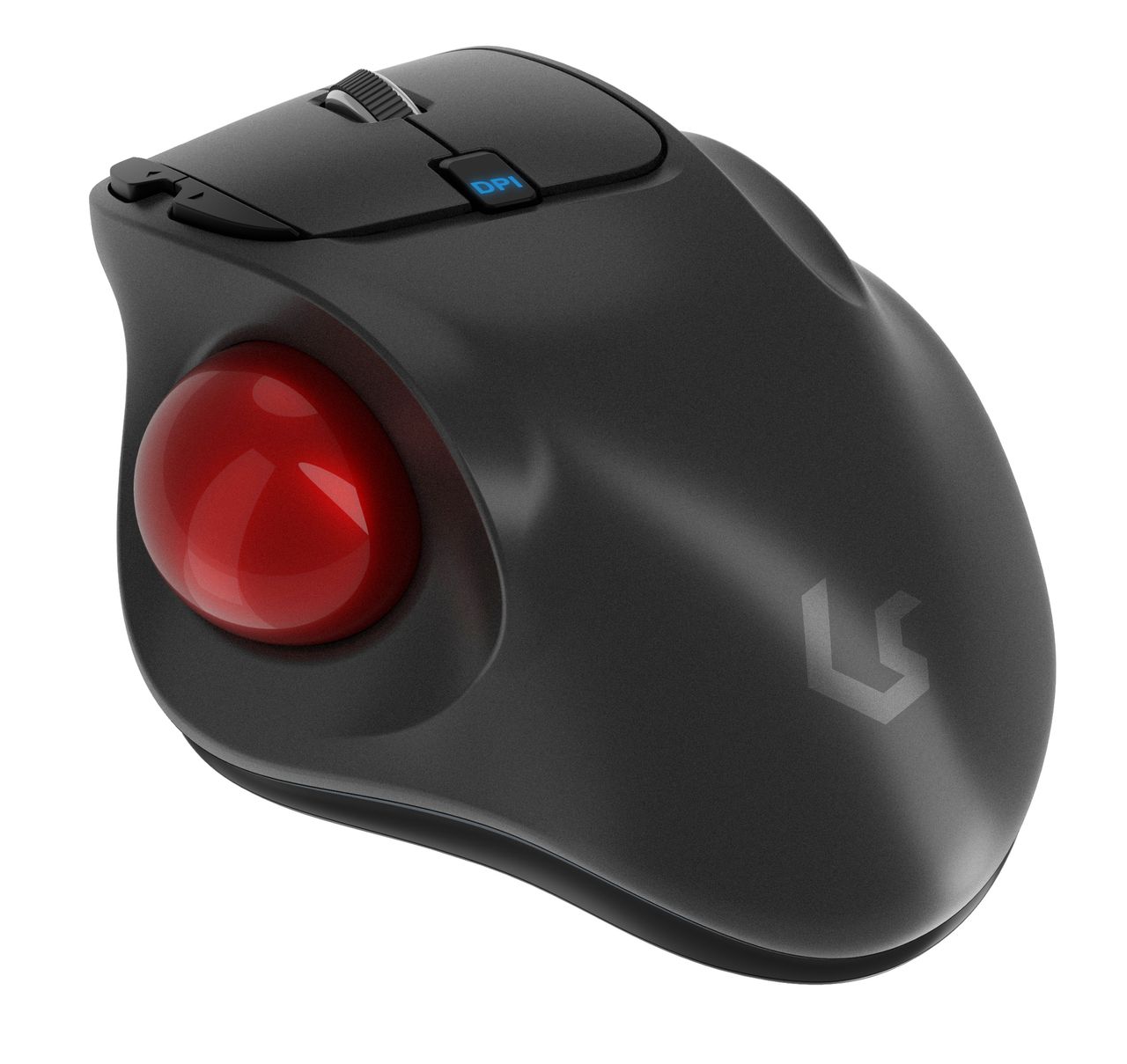 ICY BOX KeySonic KSM-6101RF-EGT, Ergonomische Trackball Maus