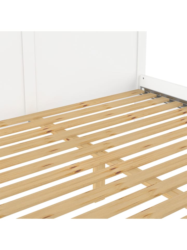ebuy24 Doppelbett Venedig Weiß 199 x 211 cm günstig kaufen onesize