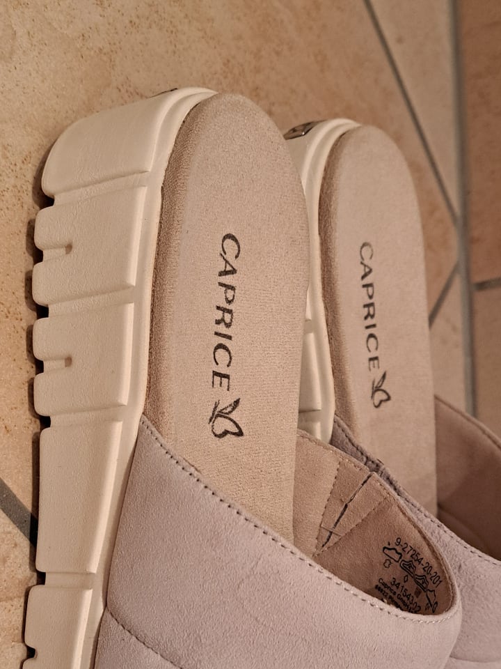 Caprice Pantoletten in Grau günstig kaufen 41