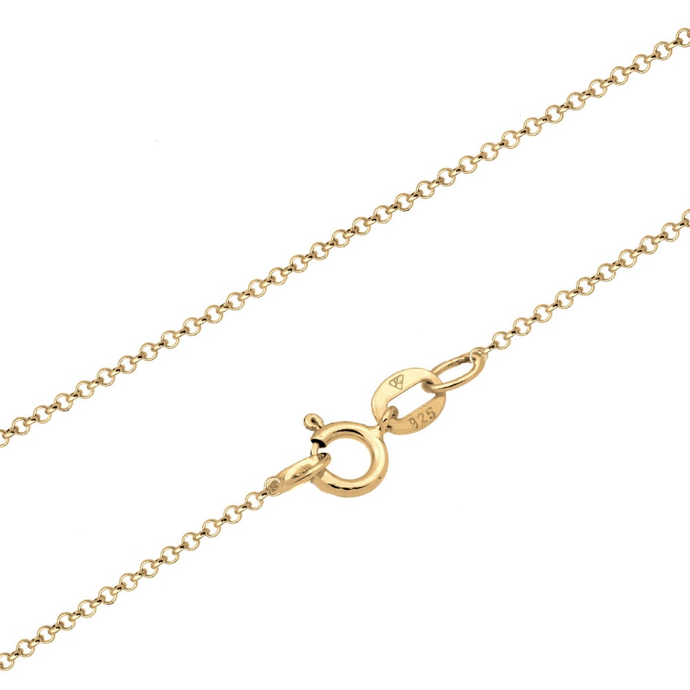 Elli Elli Collier Synthetischer Opal Oval Vintage 925er Silber collier