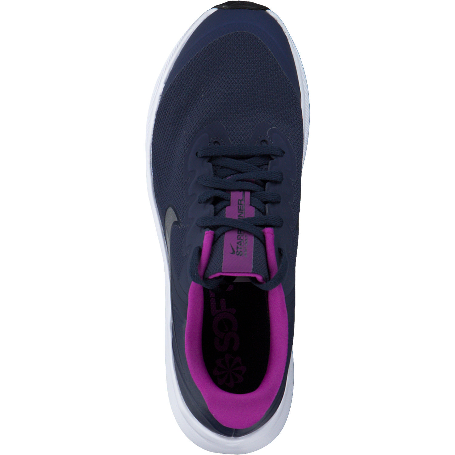 Nike Star Runner 3 DA2776 W, Sneakers Low, Damen, midnight navy/metallic silver