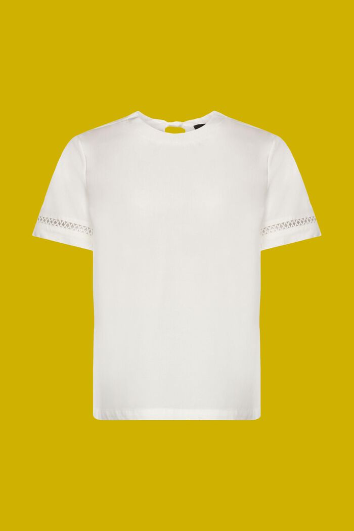 Bluse mit offener Rückseite, TENCEL™