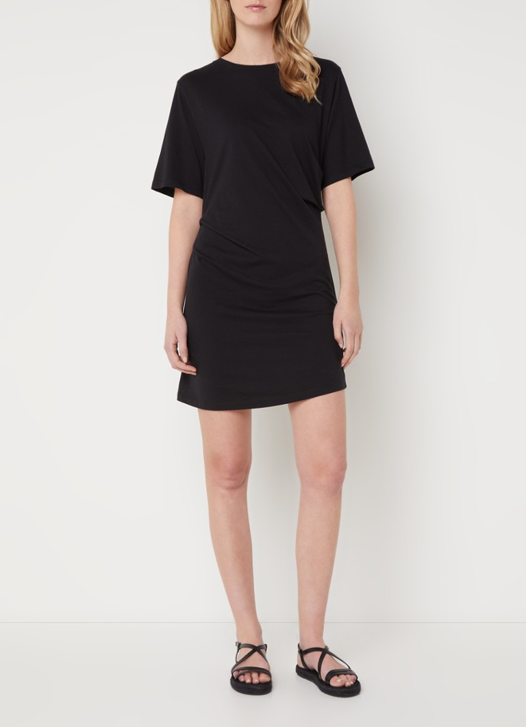 Abito corto a t-shirt con dettaglio a pieghe di Modström Brazil