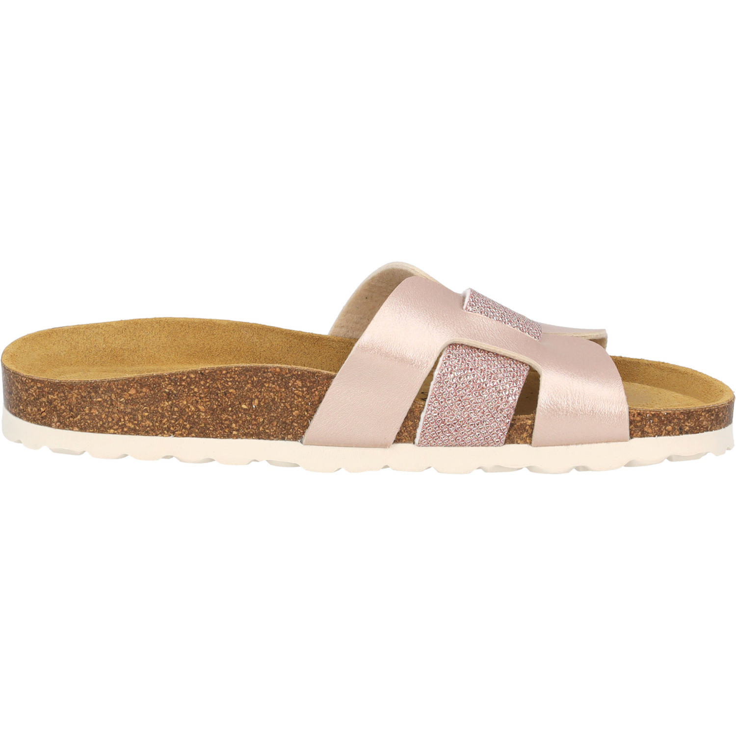 Palado Crisui, Pantoletten, Damen, Rosa Metallic