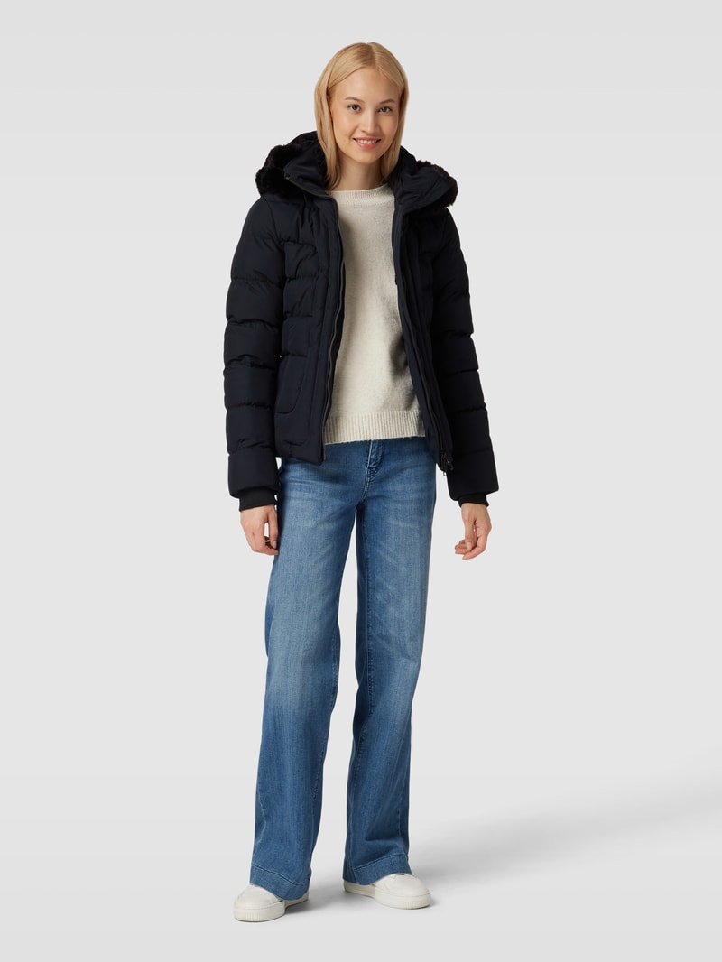 Funktionsjacke mit Zweiwege-Reißverschluss Modell 'Belvitesse' in marineblau