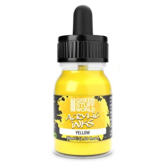 Acrylic Inks - Opaque Flüssige Acrylfarbe - Gelb (4294) (30ml)