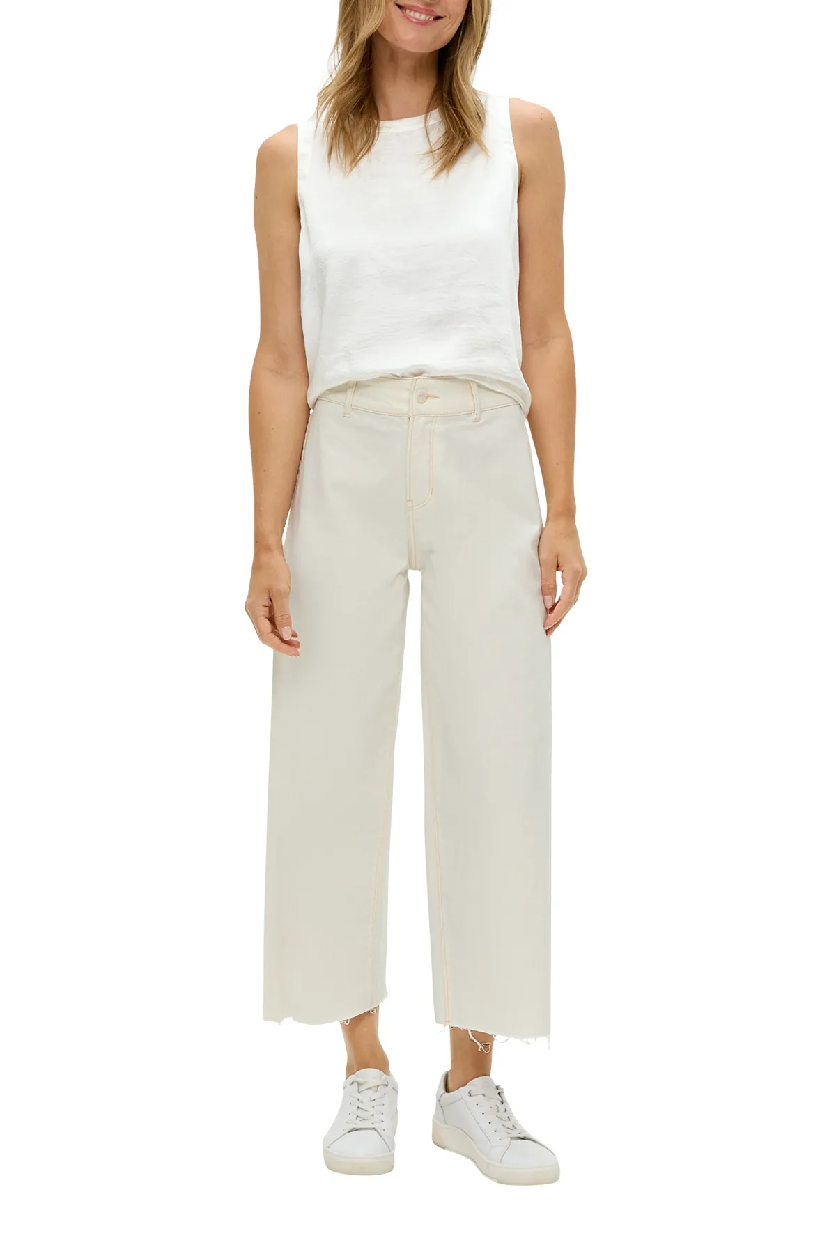 s.Oliver  Culotte, mittlere Leibhöhe, weites Bein, Denim