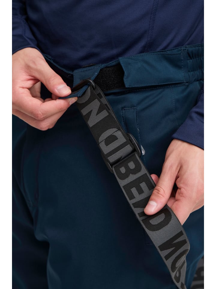 North Bend Skihose NBGilles M 173207MMM W-PRO 15.000 mit wasserdichter Beschichtung Skihose mit Träger in Blau günstig kaufen