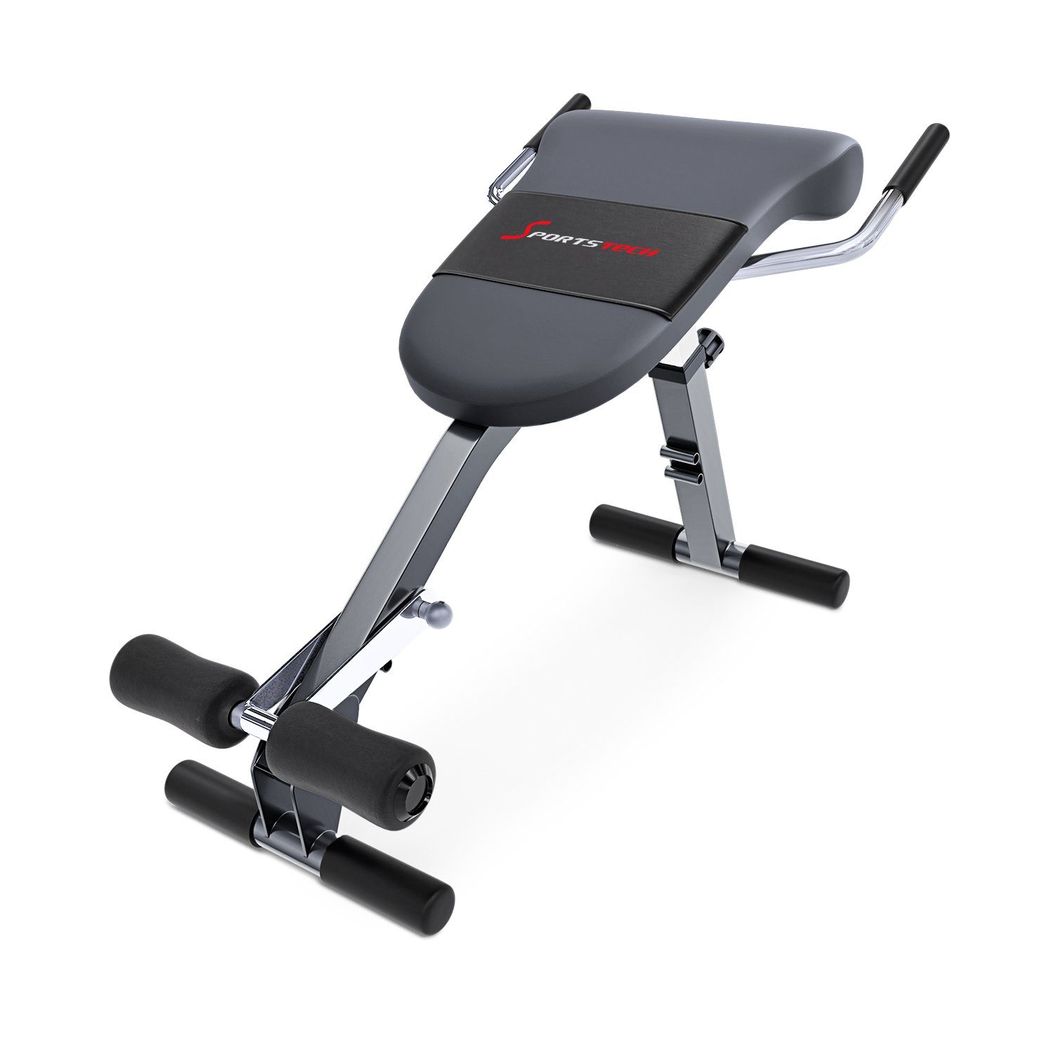 Sportstech Hantelbank BRT200, Gesund&Fit 6in1 Rückentrainer & Bauchtrainer