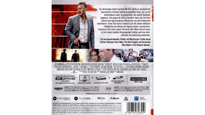 The Bricklayer - Tödliche Geheimnisse (4K Ultra HD) (+ Blu-ray)