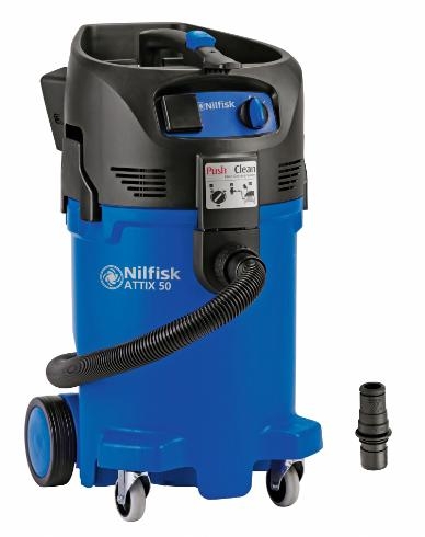 Nilfisk 107400412 Attix 50-21 PC Clean Room Nat-, aspirator