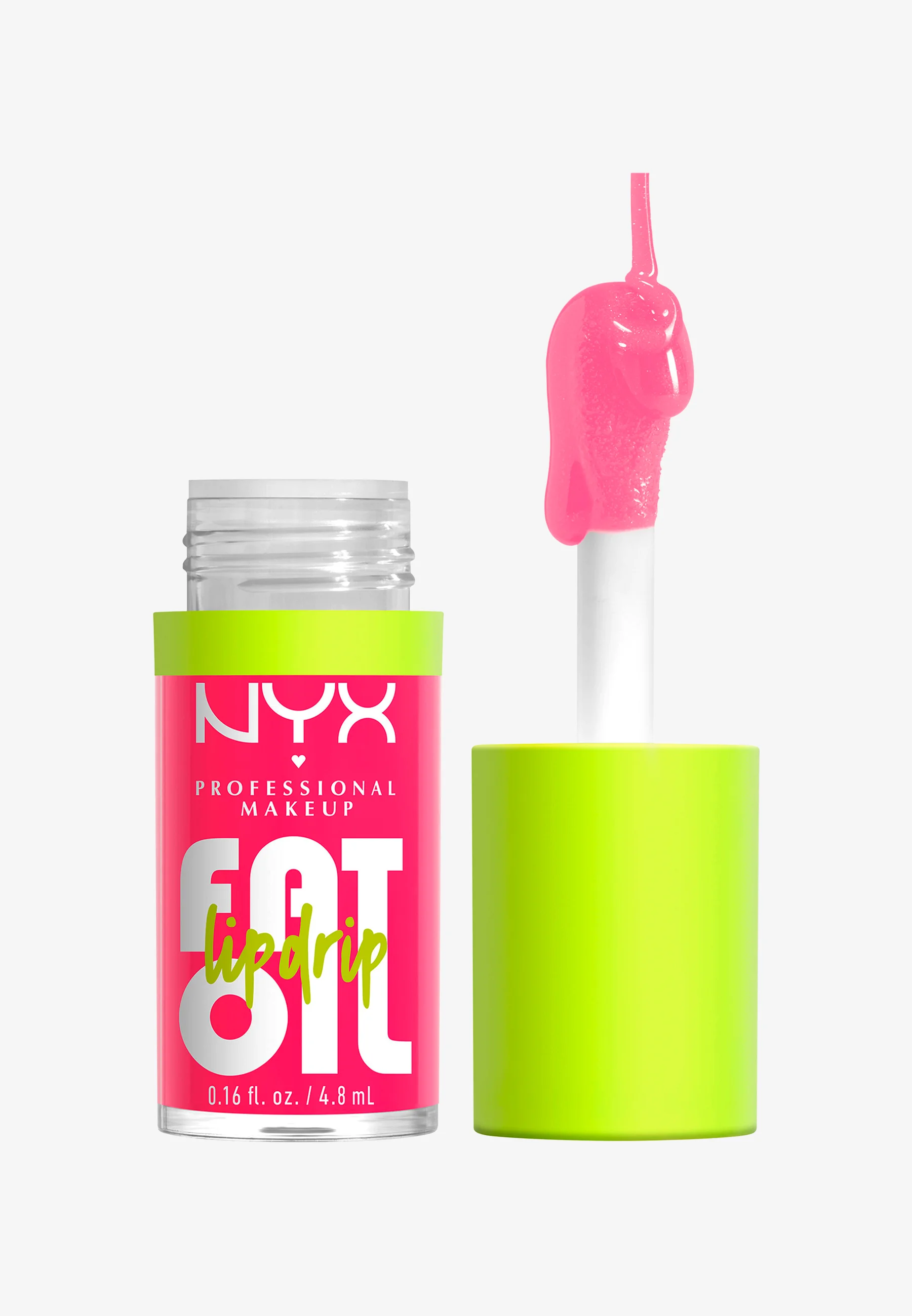 NYX Professional Makeup NYX PROFESSIONAL MAKEUP FAT OIL LIP DRIP -FEUCHTIGKEITSSPENDENDER LIPGLOSS MIT DICKEM APPLIKATOR UND NÄHRENDEN ÖLEN, FARBE: NEWSFEED, ROT - Brillo de labios