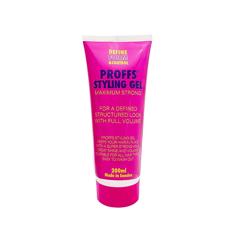 Proffs Styling gel 200 ml Maximum strong Proffs