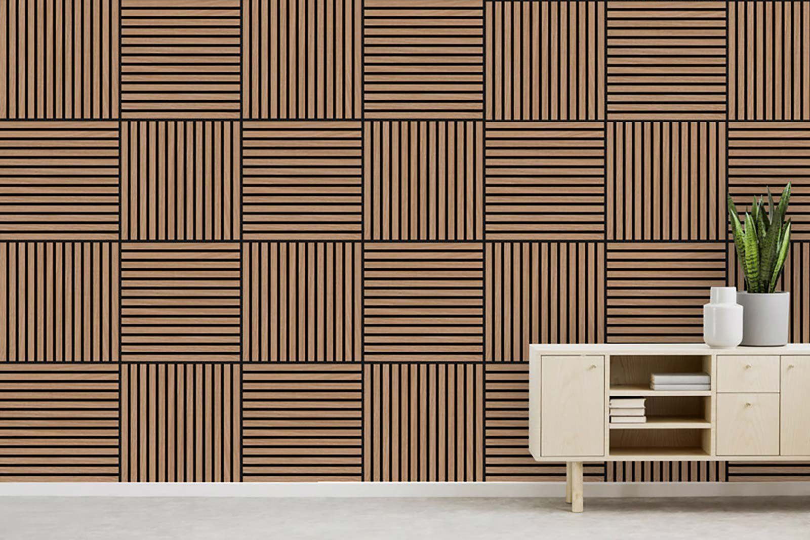 CHANTEMUR 3D Wandpaneel Wandpaneel Acoustic Déco, 0.27 qm, (1-tlg)