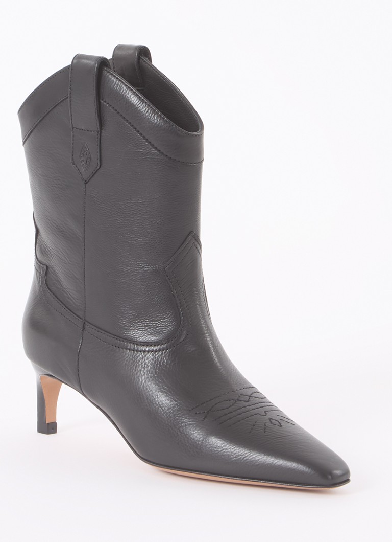 ba&sh  Ciago cowboylaars van leer