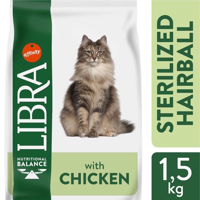Libra Cat Sterilized Hairball Huhn zu TOP-Preisen