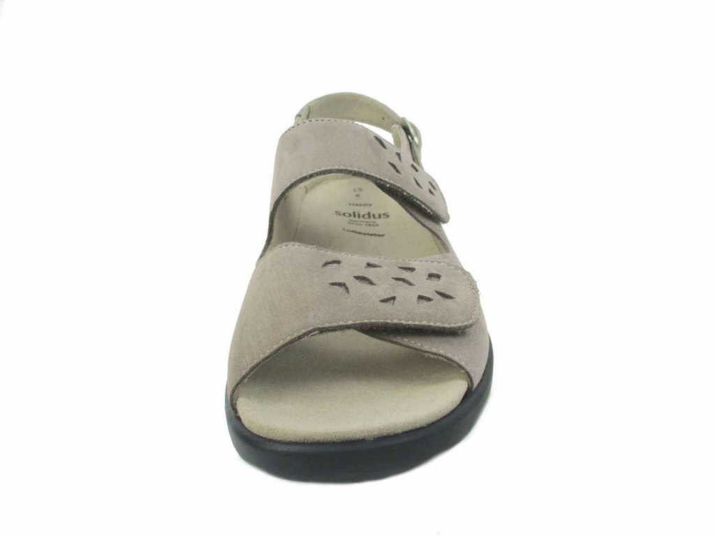 SOLIDUS Komfort Sandalen beige Happy