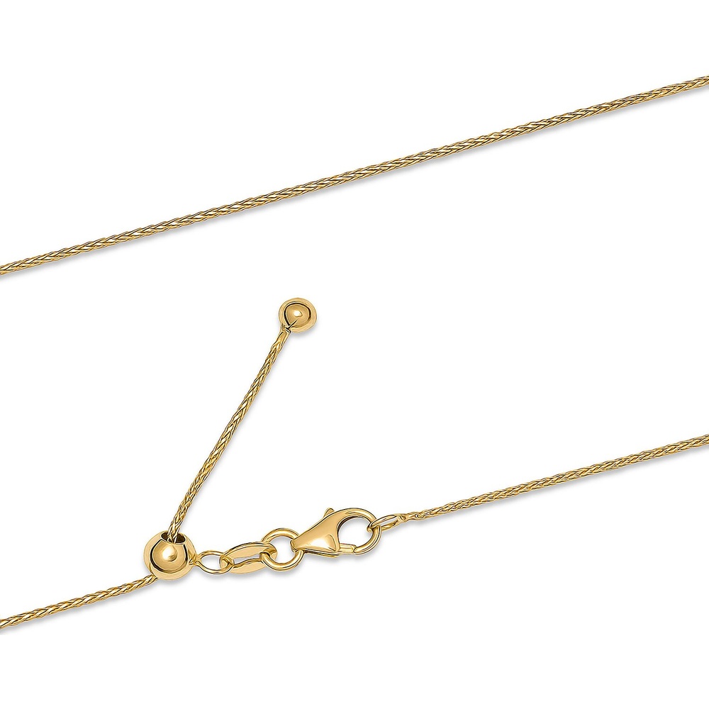 Valeria Chaînette 375 Or jaune collier