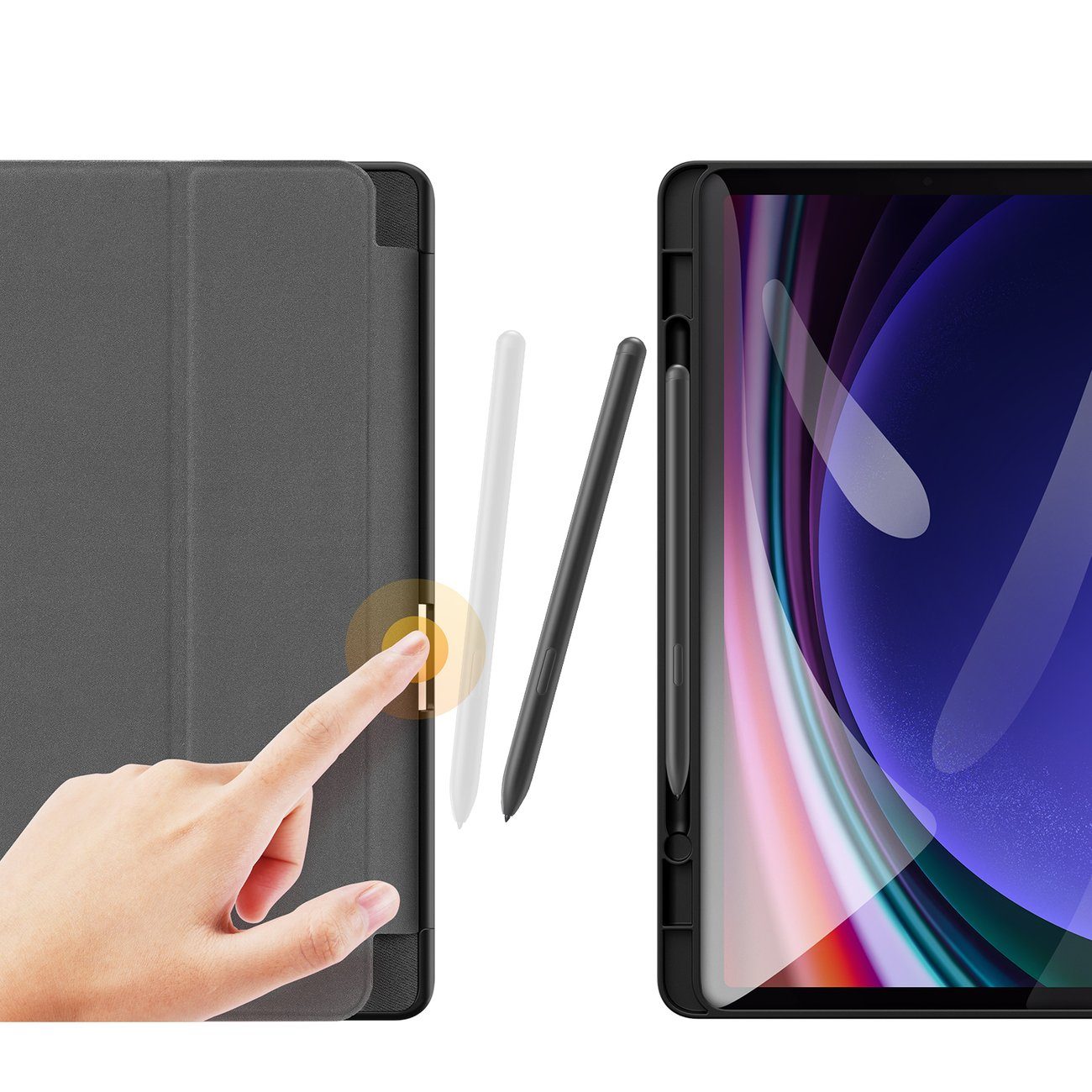 Dux Ducis Tablet-Hülle Sleep Case Tablethülle für Samsung Galaxy Tab S9 FE Schutzhülle