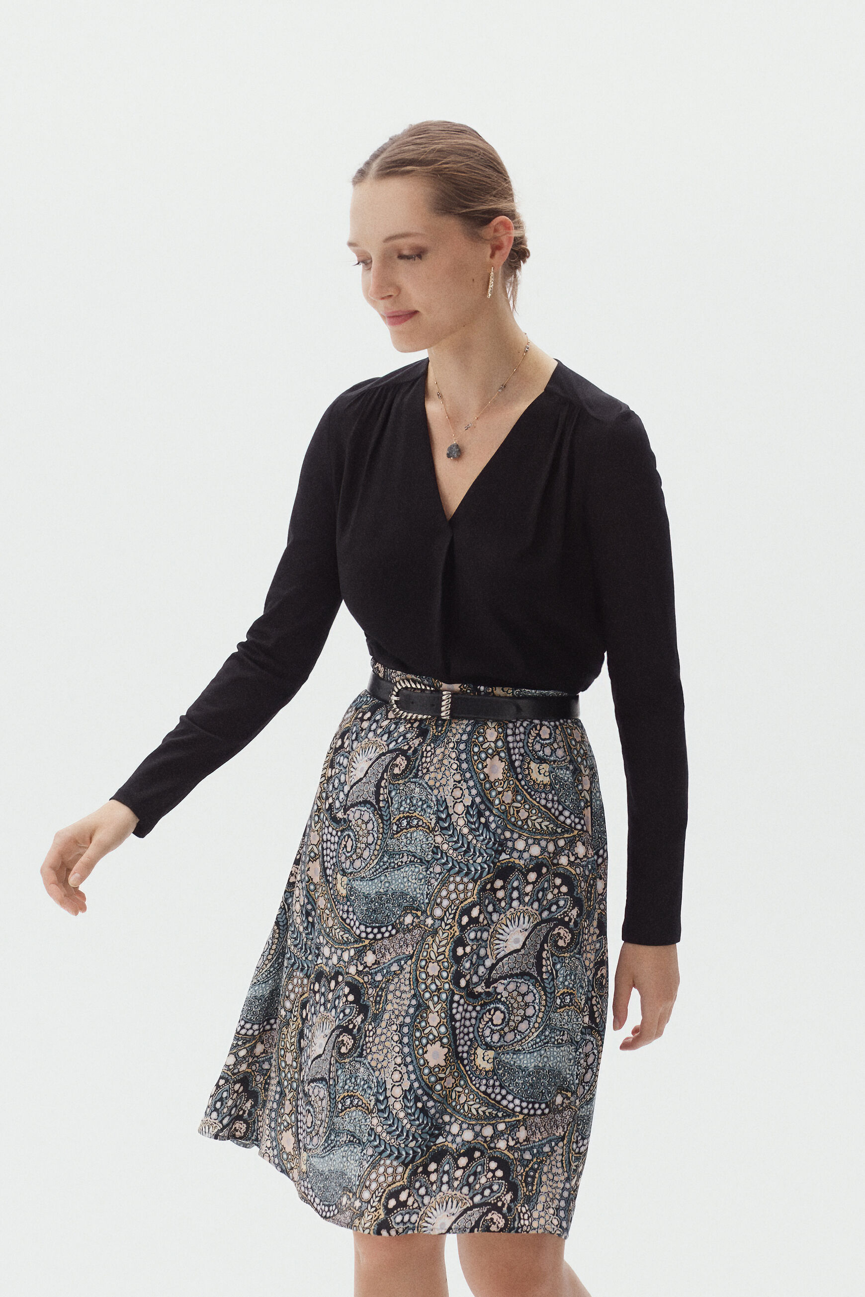 t-shirt wyatt noir femme