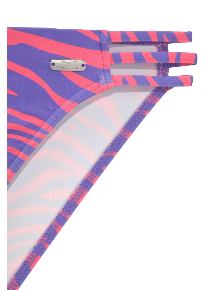 Venice Beach Bikini-Hose in violett-koralle günstig kaufen