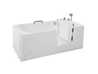 Home Deluxe Seniorenbadewanne VITAL M - liegend mit Rechtseinstieg