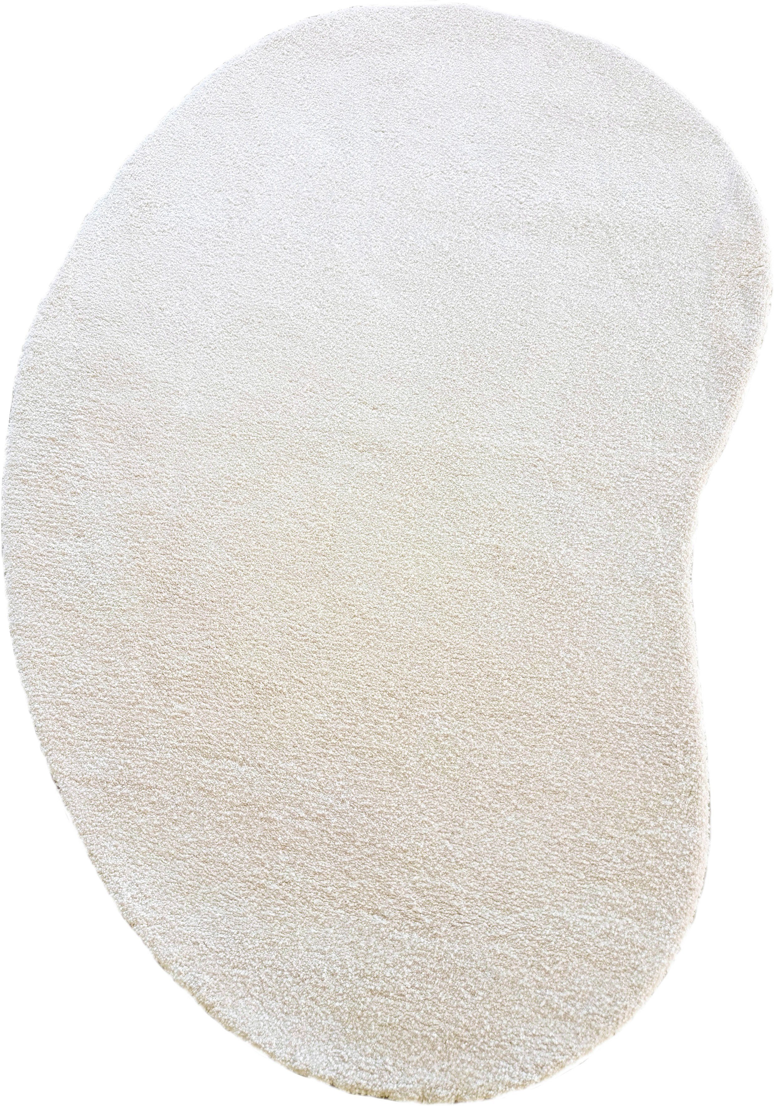 Hochflor-Teppich Halrum, LeGer Home by Lena Gercke, rechteckig, Höhe: 25 mm, mit besonderer Form, einfarbig, kuschelig, Wohnzimmer, Schlafzimmer