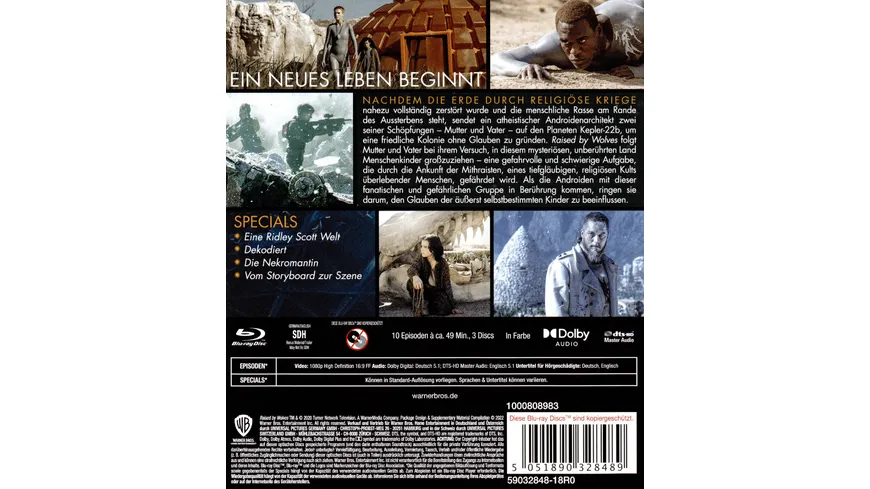 Raised By Wolves - Staffel 1  [3 BRs]