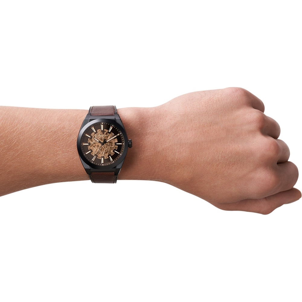 Fossil Montre pour hommes Acier inoxydable Montre