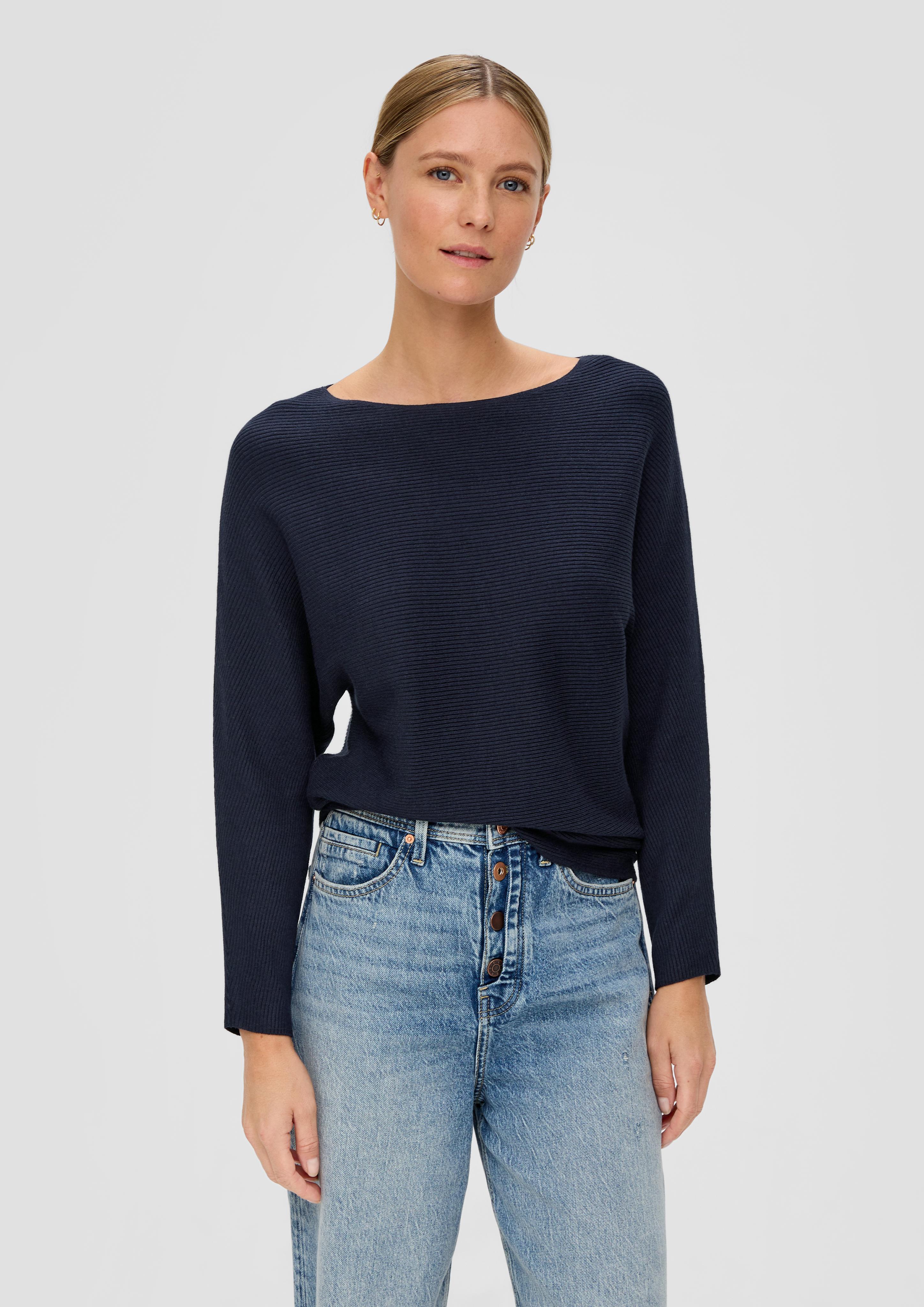 Strickpullover mit Fledermausarm  2133057-5959