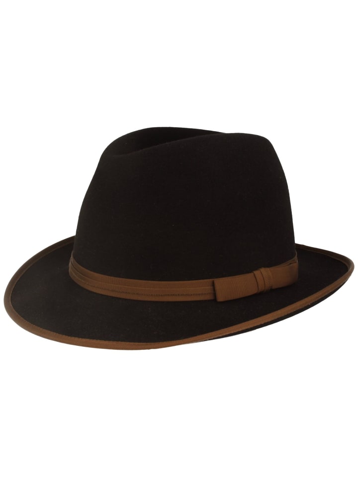 Hutmacher Zapf Trachtenhut in schwarz günstig kaufen 61
