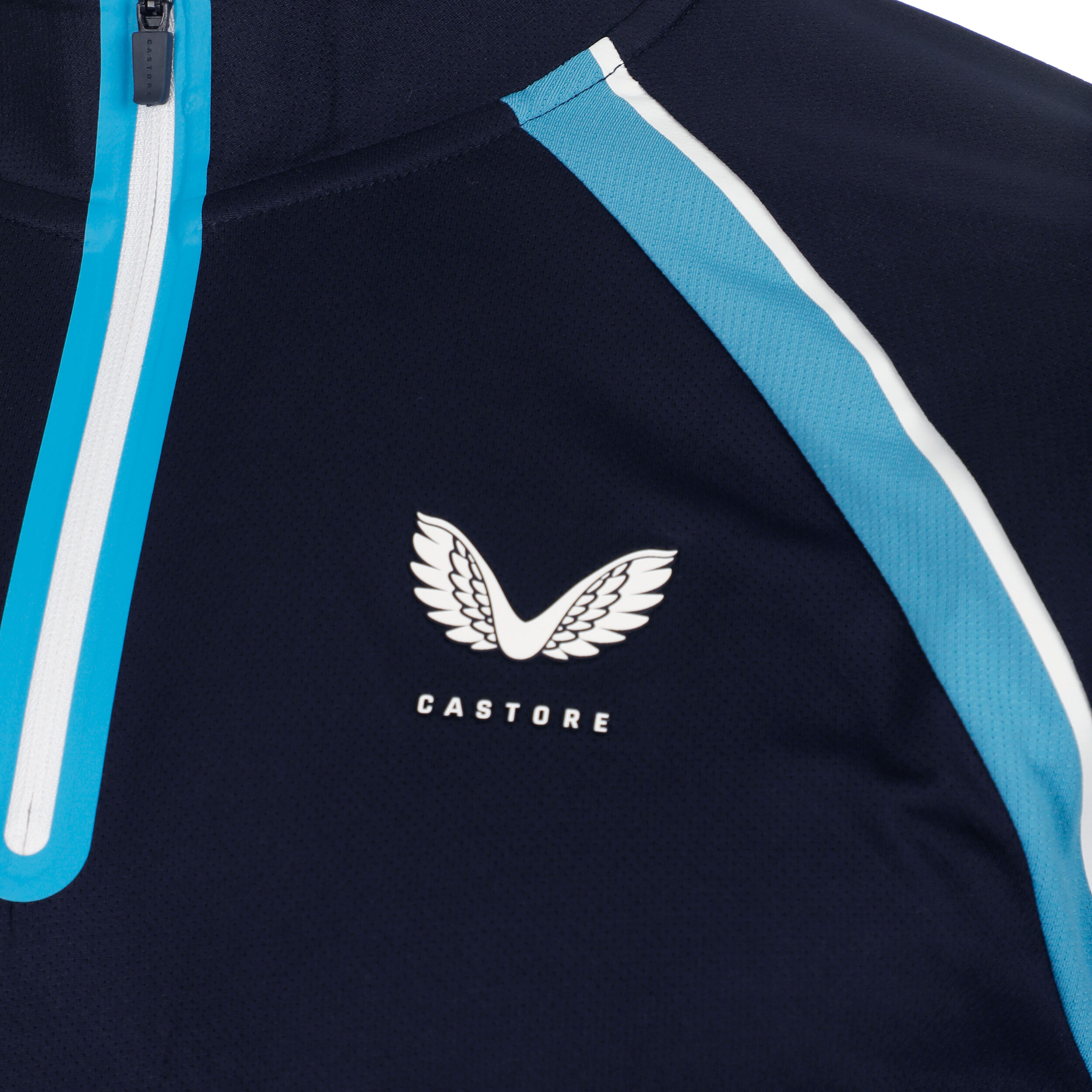 Aeromesh 1/4 Zip Longsleeve Herren - Dunkelblau