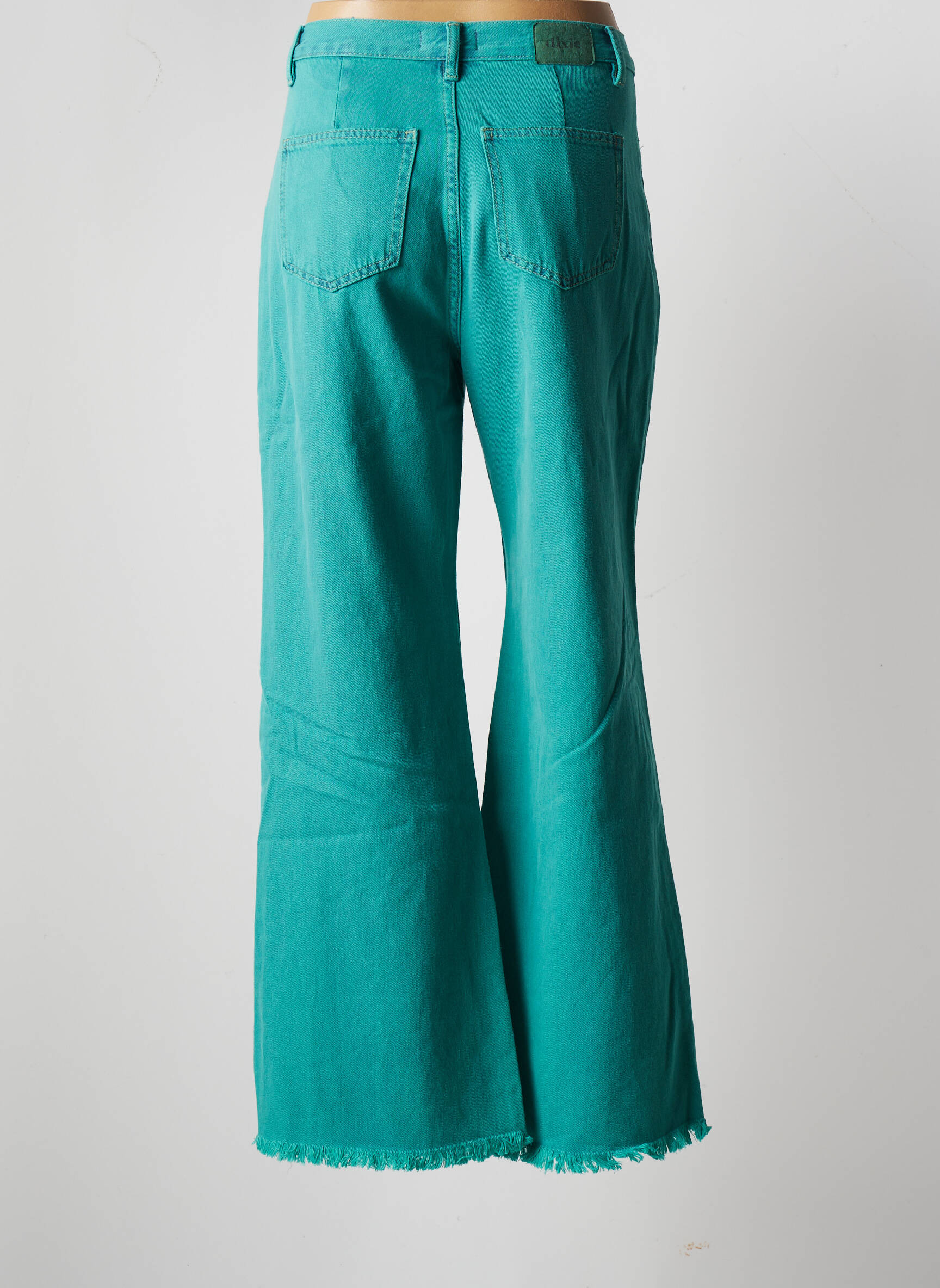 Dixie Jeans Coupe Large Femme couleur bleu