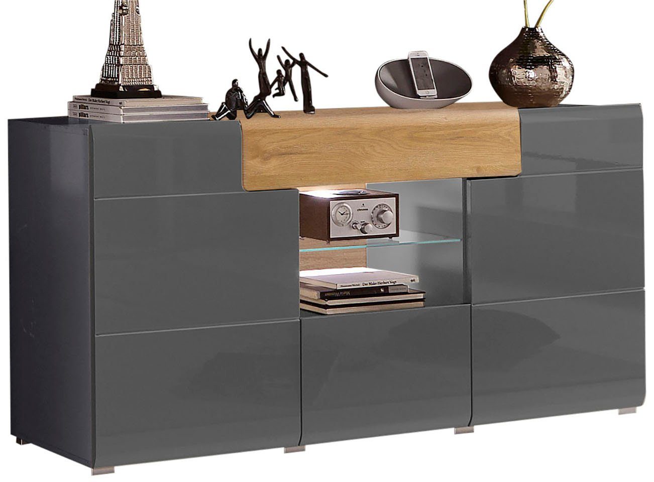 Helvetia Sideboard Toledo, Breite 159 cm