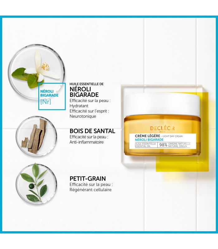 DECLÉOR-NEROLI BIGARADE-Crème visage hydratante peau normale à sèche
