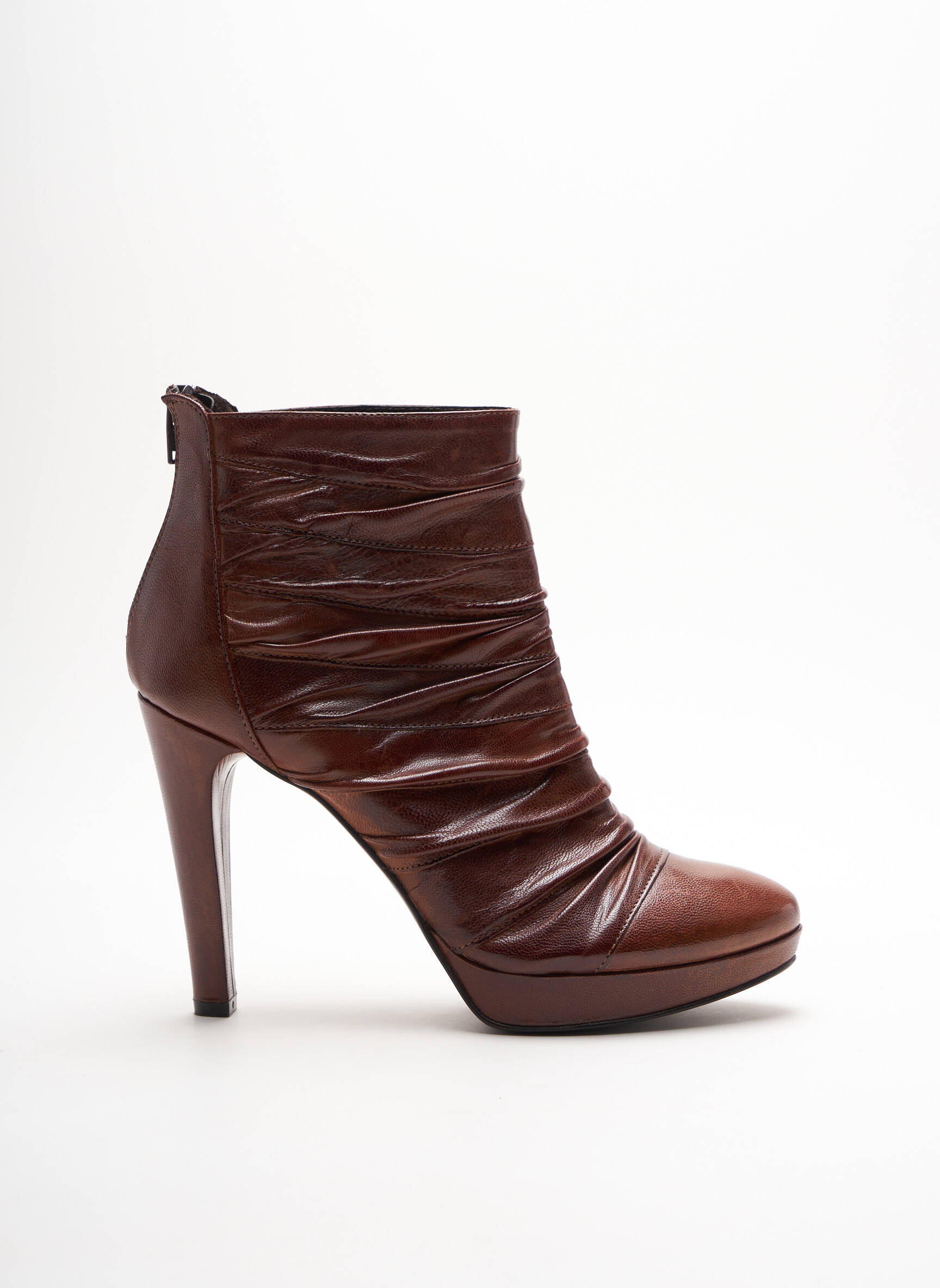 Denouee Bottines Femme couleur marron