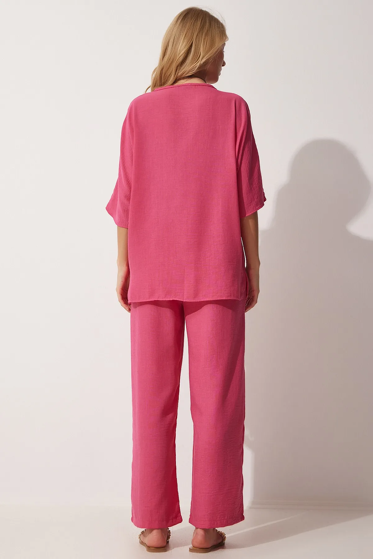 Happiness İstanbul  Zweiteiler - Rosa - Regular Fit